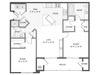 Private Room in 2Bed.2Bath