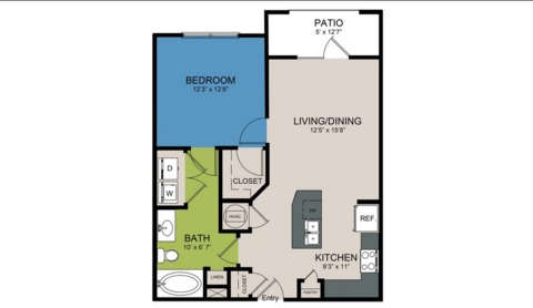 Entire Place 1Bed.1Bath