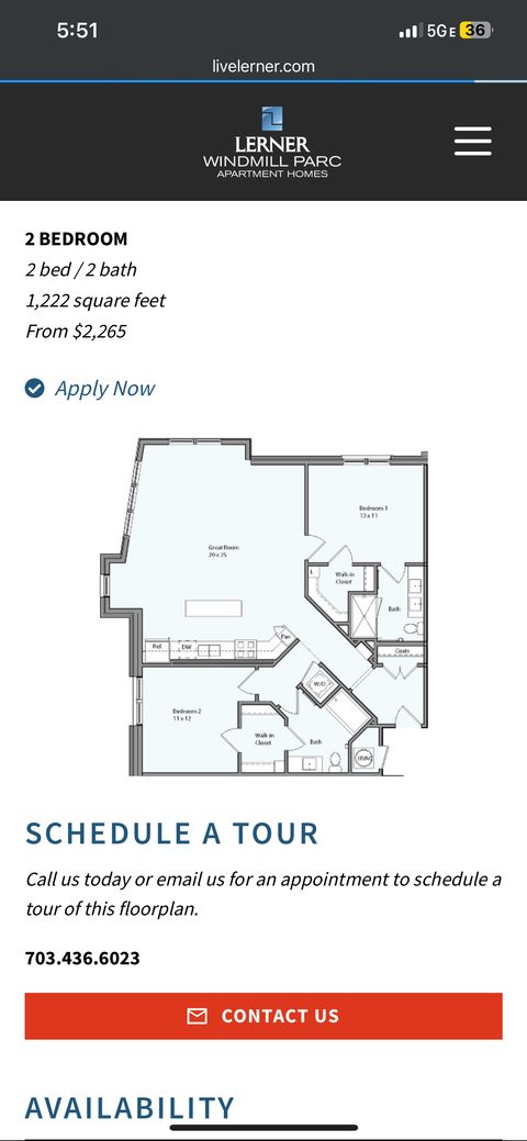 Private Room in 2Bed.2Bath