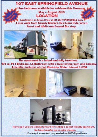 Apartment for rent in Champaign