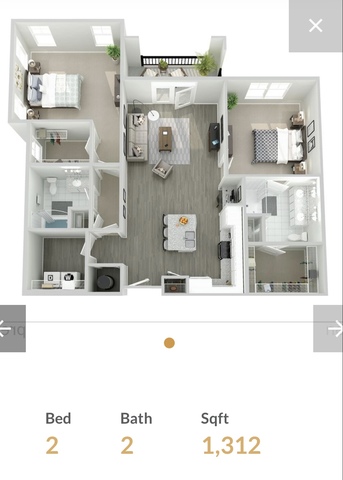 Entire Place 2Bed.2Bath