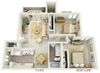 Private Room in 2Bed.1Bath