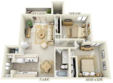 Private Room in 2Bed.1Bath