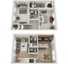 Private Room in 2Bed.3Bath
