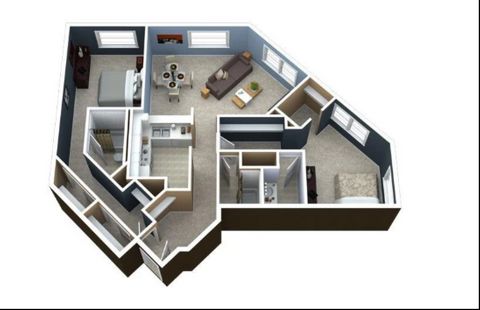 roommates in Chicago Private Room in 2Bed.2Bath - cirtru.com