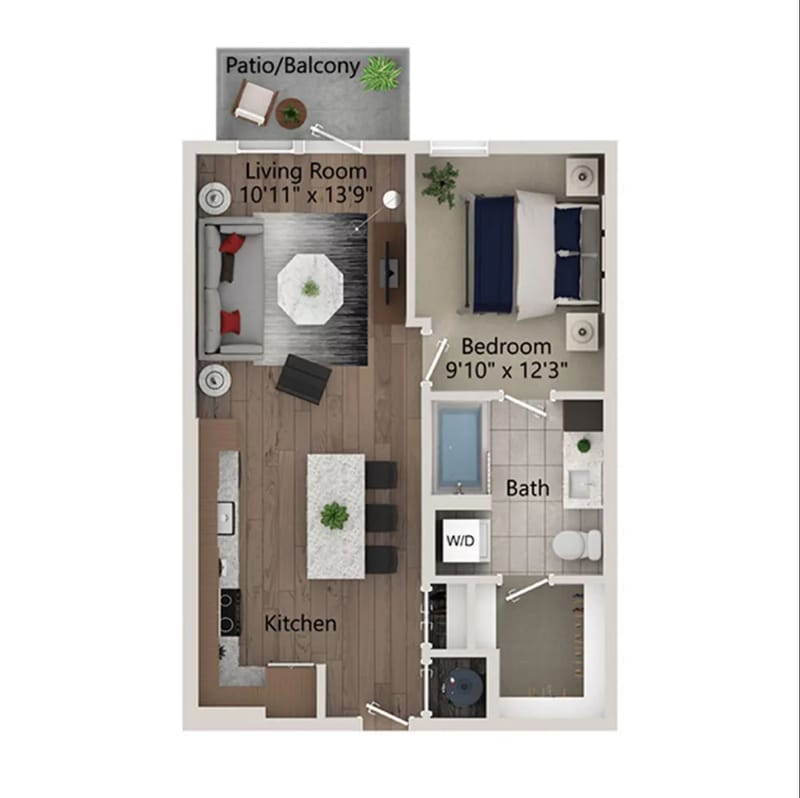 Entire Place 1Bed.1Bath