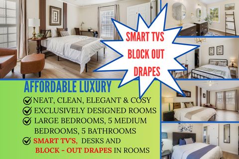 High-End , elegant PadSplit in Monroe  Spacious, fully furnished rooms All utilities included (id. 16933)