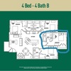 Private Room in 4Bed.4Bath