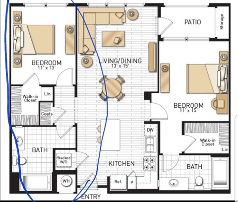 roommates in Santa Clara Private Room in 2bed.2bath - cirtru.com