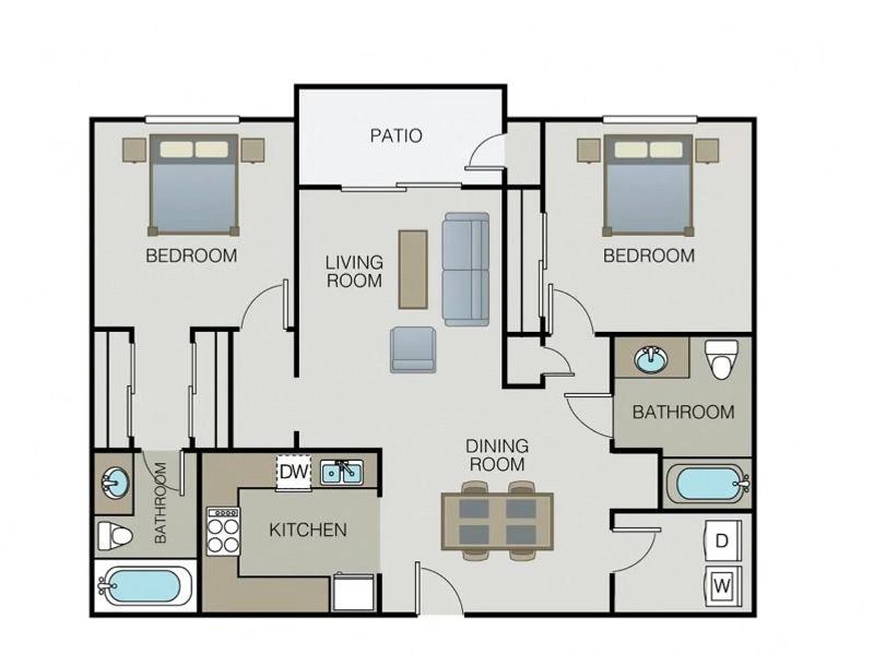 roommates in San Jose Shared Room in 2Bed.2Bath - cirtru.com