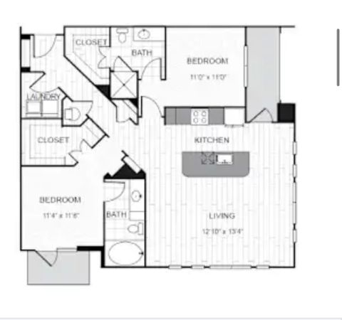 roommates in Dallas Private Room in 2Bed.1Bath - cirtru.com
