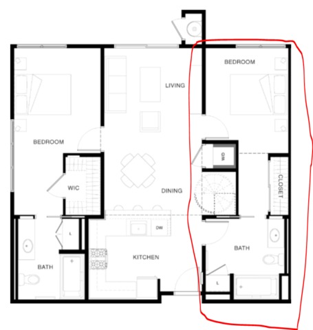 roommates in Fullerton Private Room in 2Bed.2Bath - cirtru.com