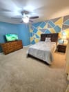 Cozy Living | Spacious Bedroom w/ Private Full Bath + Laundry Room + Code Entry door lock + Backyard Garden (id. 31394)