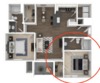 Private Room in 2Bed.2Bath