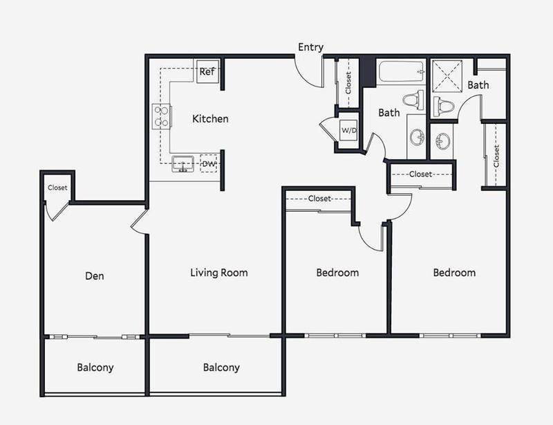 Private Room in 3Bed.2Bath