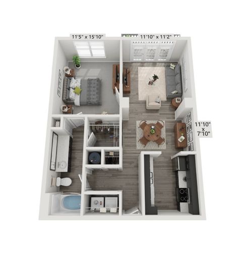 Entire Place 1Bed.1Bath