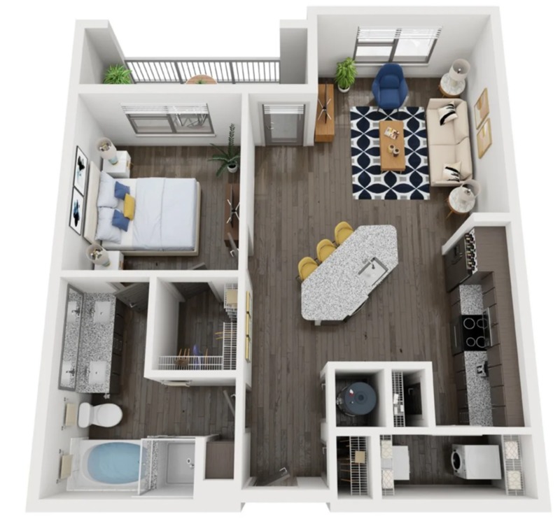 roommates in Allen Entire Place 1Bed.1Bath - cirtru.com