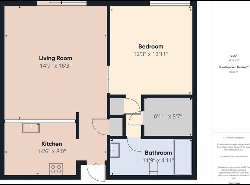 Entire Place 1Bed.1Bath