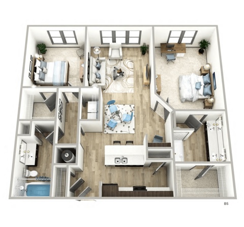 roommates in Atlanta Private Room in 2Bed.2Bath - cirtru.com
