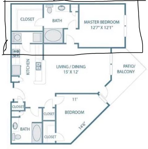 roommates in Atlanta Private Room in 2Bed.2Bath - cirtru.com
