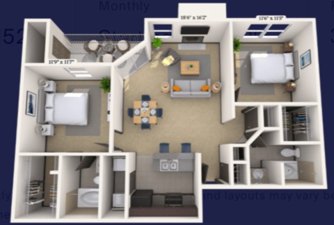 roommates in McLean Private Room in 2Bed.2Bath - cirtru.com