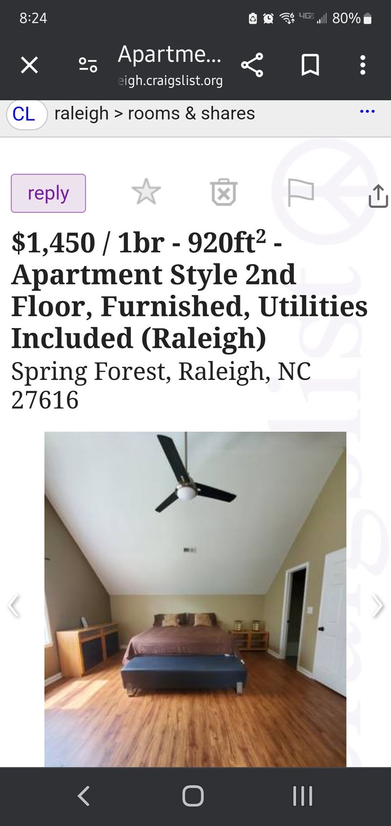 roommates in Raleigh Private Room in 1Bed.1Bath - cirtru.com