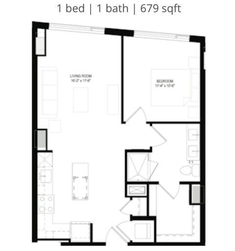 Entire Place 1Bed.1Bath