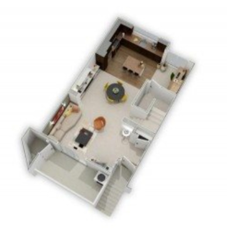 Master bedroom with bath for female
