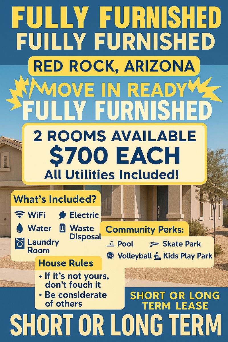 roommates in Red Rock Private Room in 2Bed.1Bath - cirtru.com