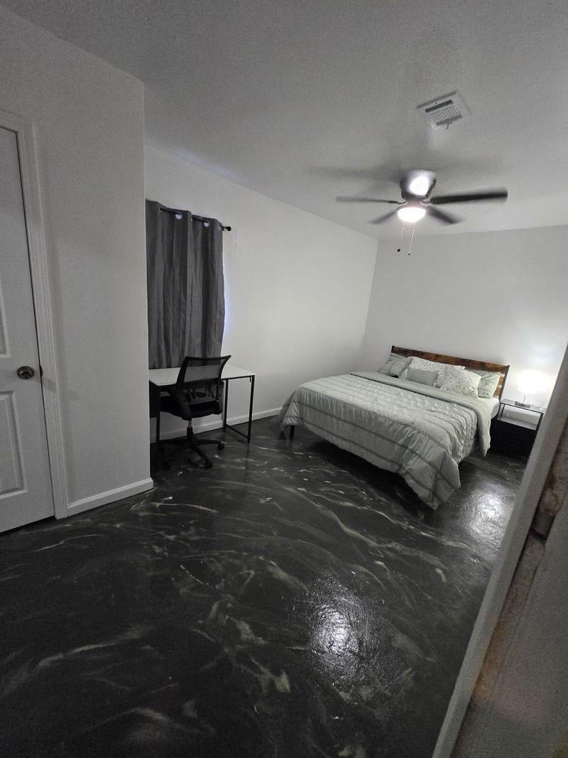 Greens Bayou Trail at Your Door | Tucked Inside a Quiet Residential Neighborhood Minutes from Ship Channel, Port & Refineries | Walk to Transit | Punch-Code Privacy | Patio | Fully Renovated (id. 8274)