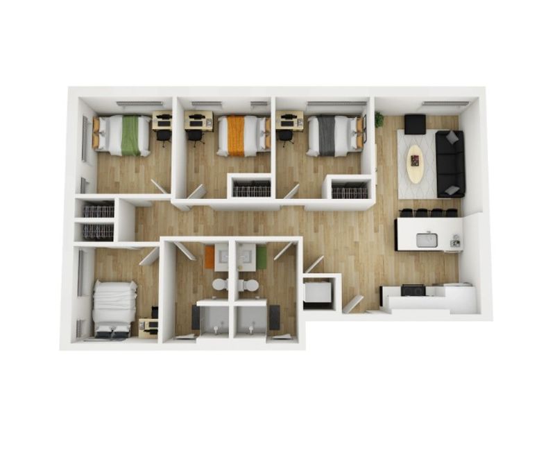 roommates in Seattle Private Room in 4Bed.2Bath - cirtru.com