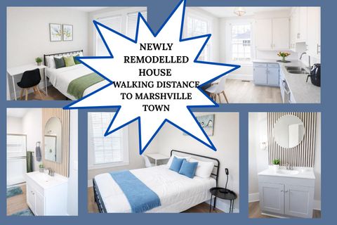 ‍‍Walk to downtown Marshville!  2 Miles to the 74 Express Highway. ⌚ Quick 15 minute drive to Matthews. Walking distance to the Elementary School and fast food restaurants, Food Lion and other shops! (id. 30386)