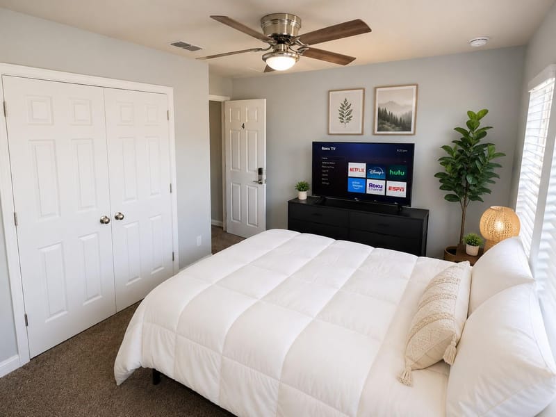 roommates in Undisclosed, San Antonio, TX 78245 Modern All-Inclusive Coliving Near Lackland AFB & SeaWorld | 1 Gig Wi-Fi | 12" pillowtop mattress (id. 36915) - cirtru.com