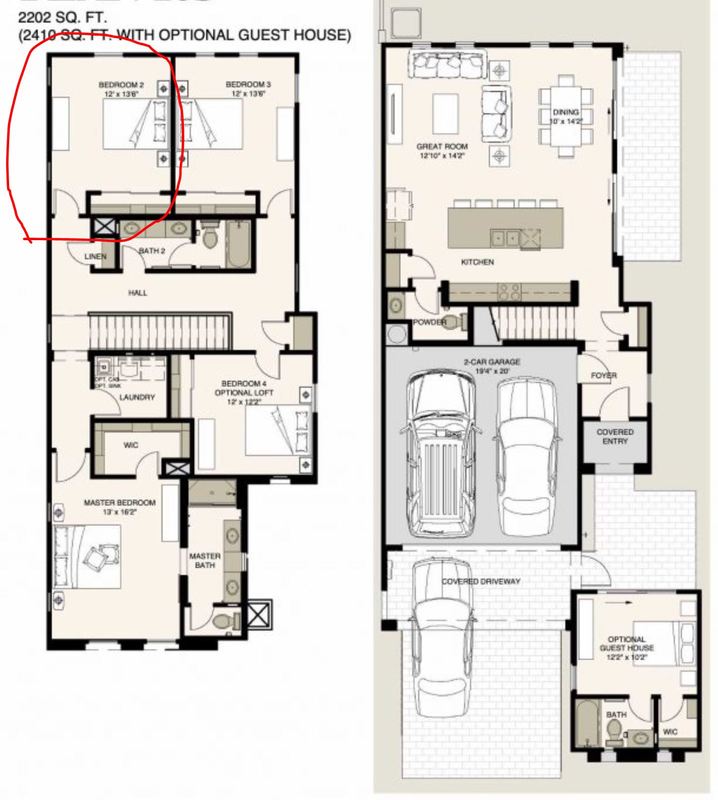 Shared Room in 4Bed.4Bath