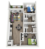 Private Room in 2Bed.2Bath