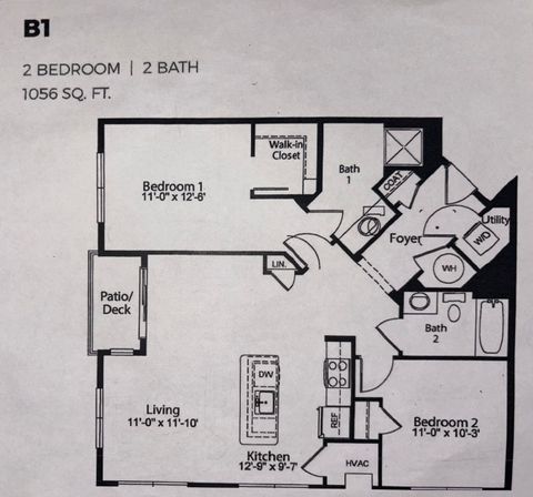 Private Room in 1Bed.1Bath