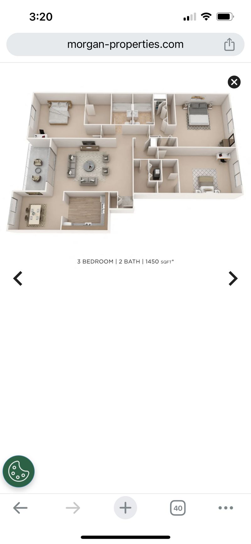 Private Room in 3Bed.2Bath