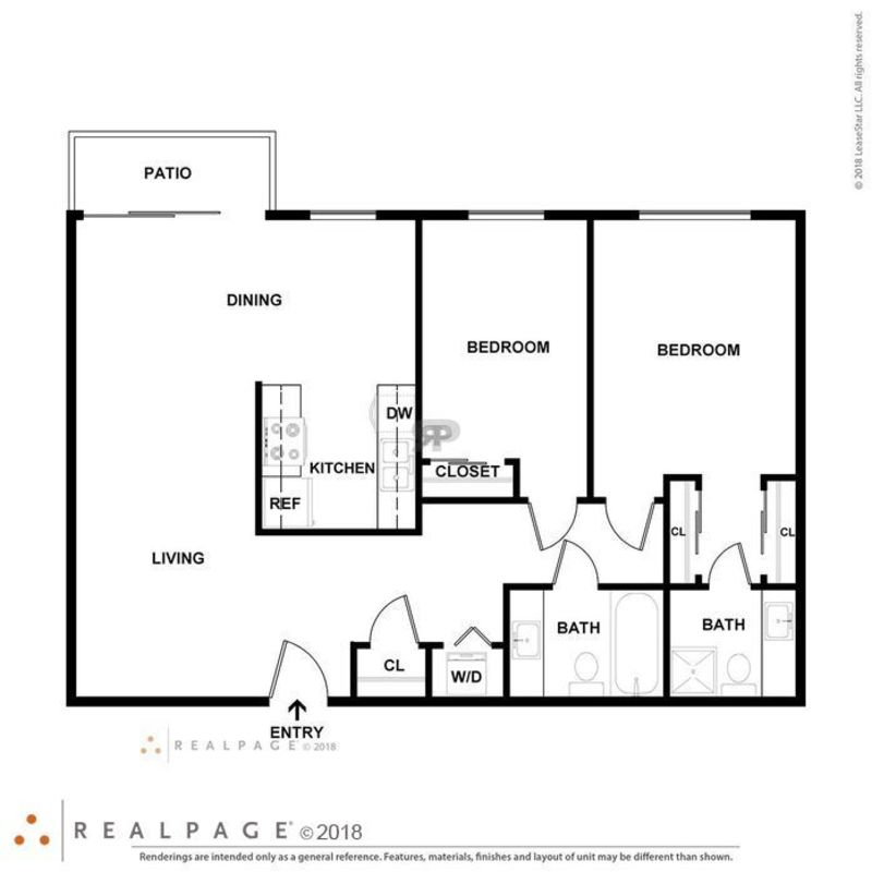 Private Room in 2Bed.2Bath