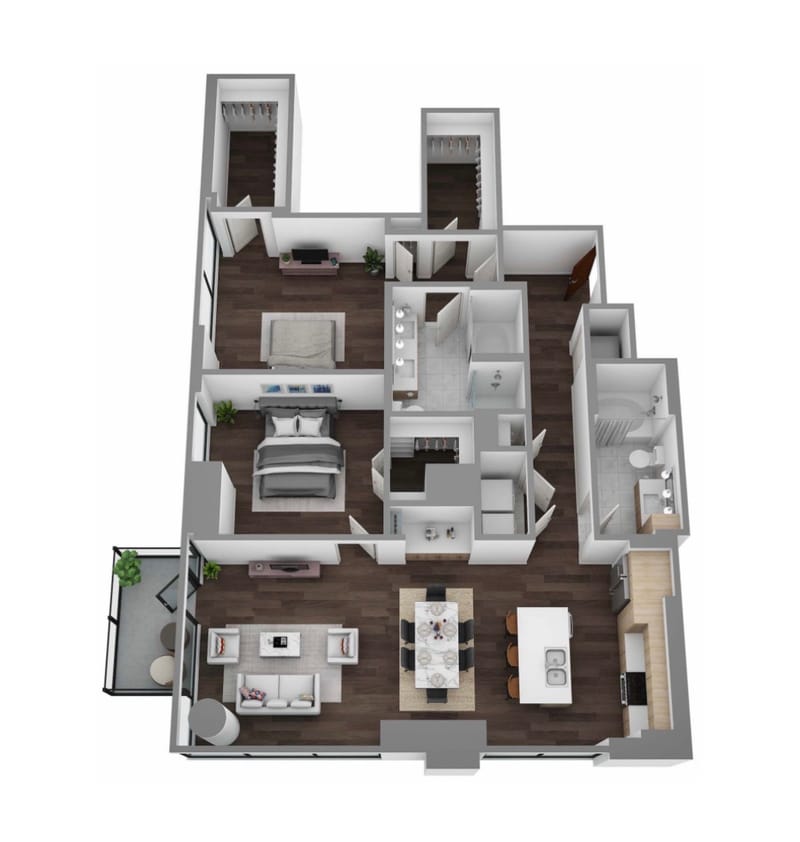 Entire Place 2Bed.2Bath