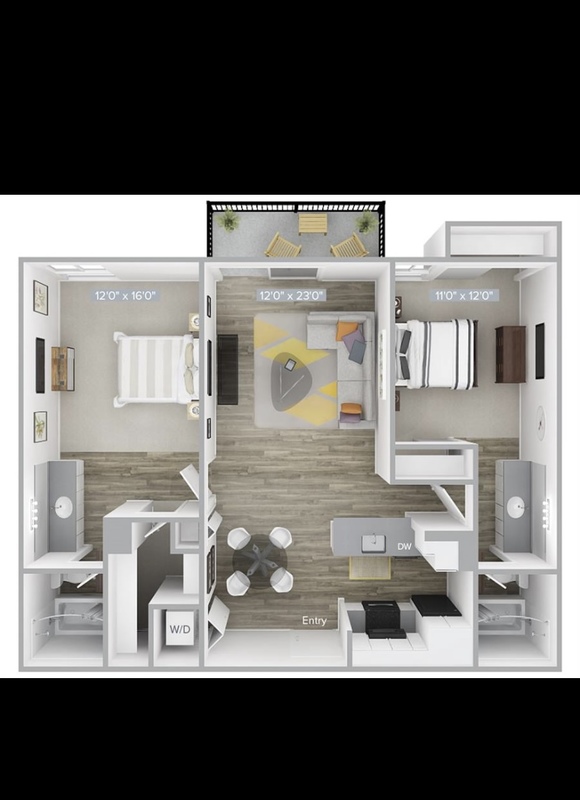 roommates in Los Angeles Private Room in 2Bed.2Bath - cirtru.com
