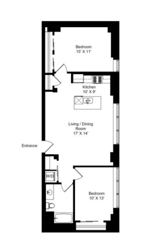 Private Room in 2Bed.1Bath