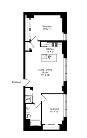 roommates in Chicago Private Room in 2Bed.1Bath - cirtru.com
