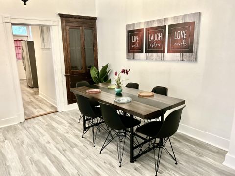 Central Park Heights Renovated comfy townhome 2 minute walk to transit stop BELVEDERE AVE 
 & SINAI HOSPITAL. (id. 13448)