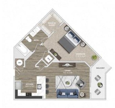 Entire Place 1Bed.1Bath