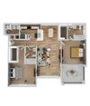 Private Room in 2Bed.2Bath