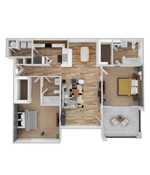 roommates in Atlanta Private Room in 2Bed.2Bath - cirtru.com