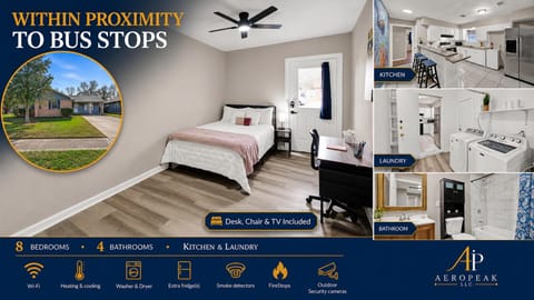 roommates in Undisclosed, Houston, TX 77033 Southeast Houston Co-Living  | Private Room, Smart TV, Workspace, Laundry & Parking (id. 10494) - cirtru.com