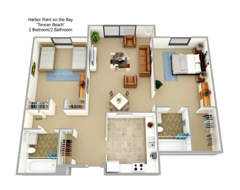 roommates in Dorchester Private Room in 2Bed.2Bath - cirtru.com