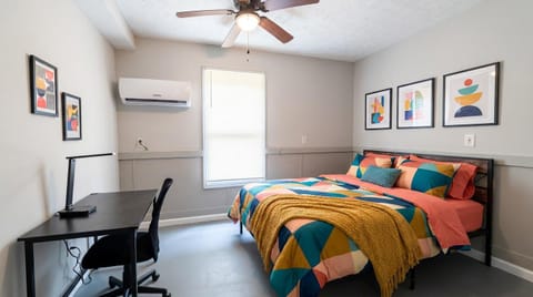 Join a community of professionals at a newly renovated space  Enjoy peace of mind smart-lock privacy,  ultra-fast Wi-Fi, and   plenty of parking. All utilities are included. Experience modern living that feels like home. (id. 32024)