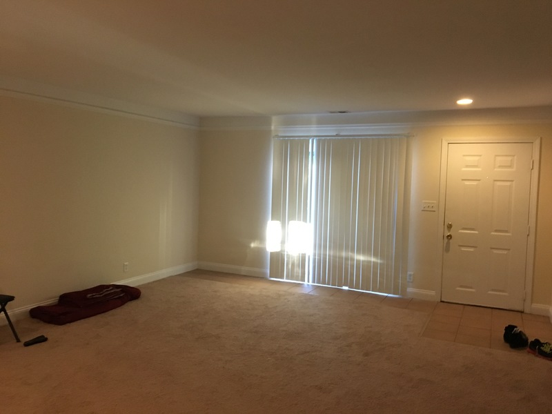 Master bedroom with attached bath